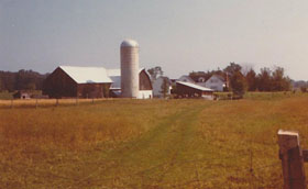 The James Homestead in the 1980's